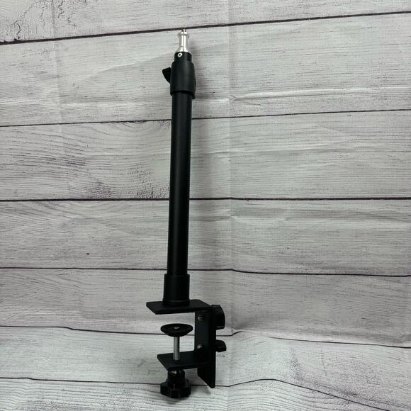 Tabletop Light/Clip Stand w/ 1/4 inch Screw for Ring Light 12.5-20.6 inches - Picture 9 of 12